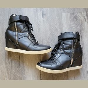 Ardene, Size 8, Black Hidden Heal Shoes